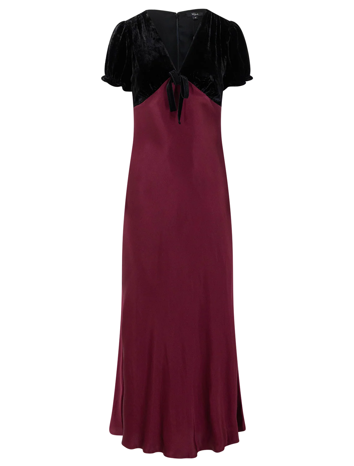 dory dress in winter garnet