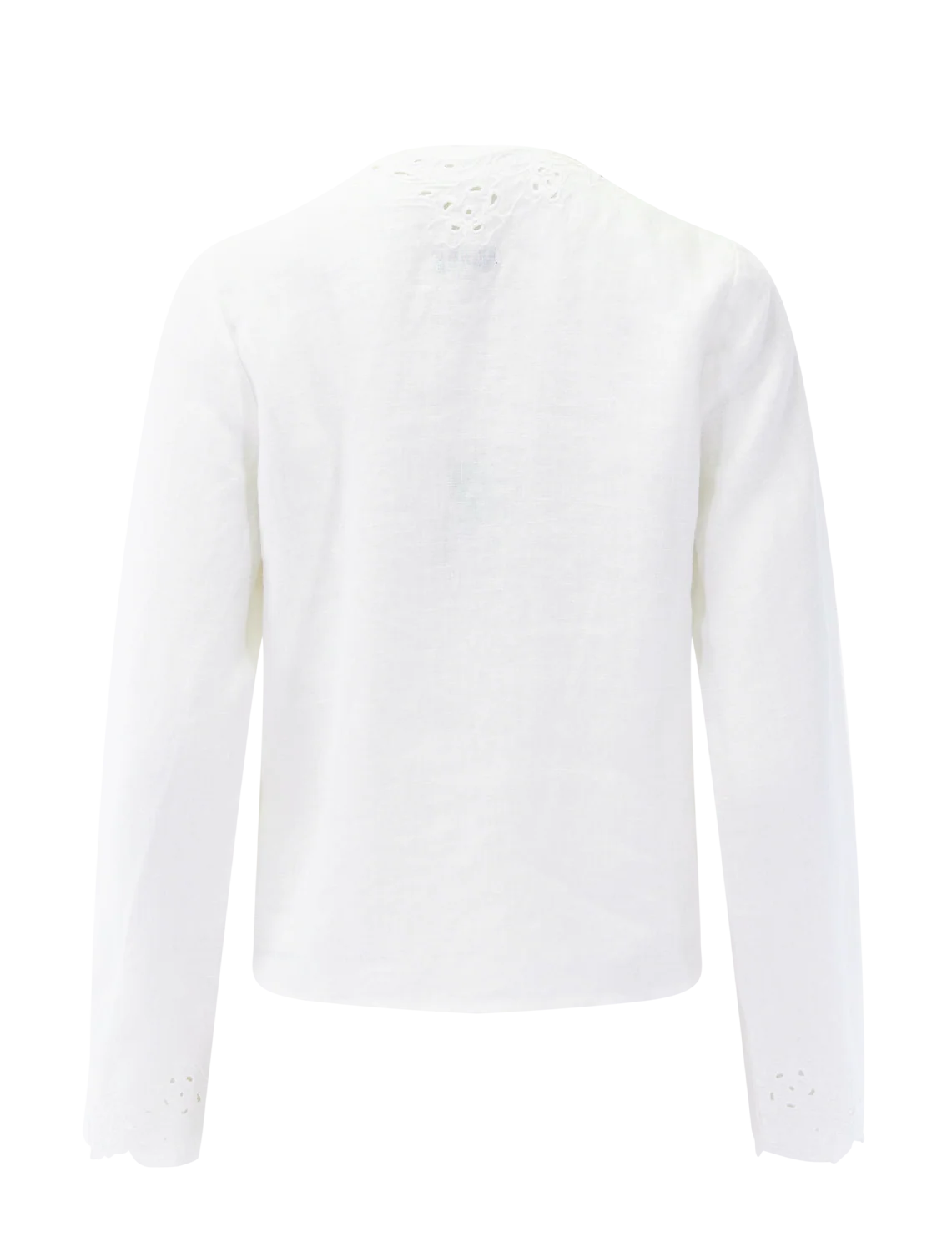 fleur blouse in white - Image 3