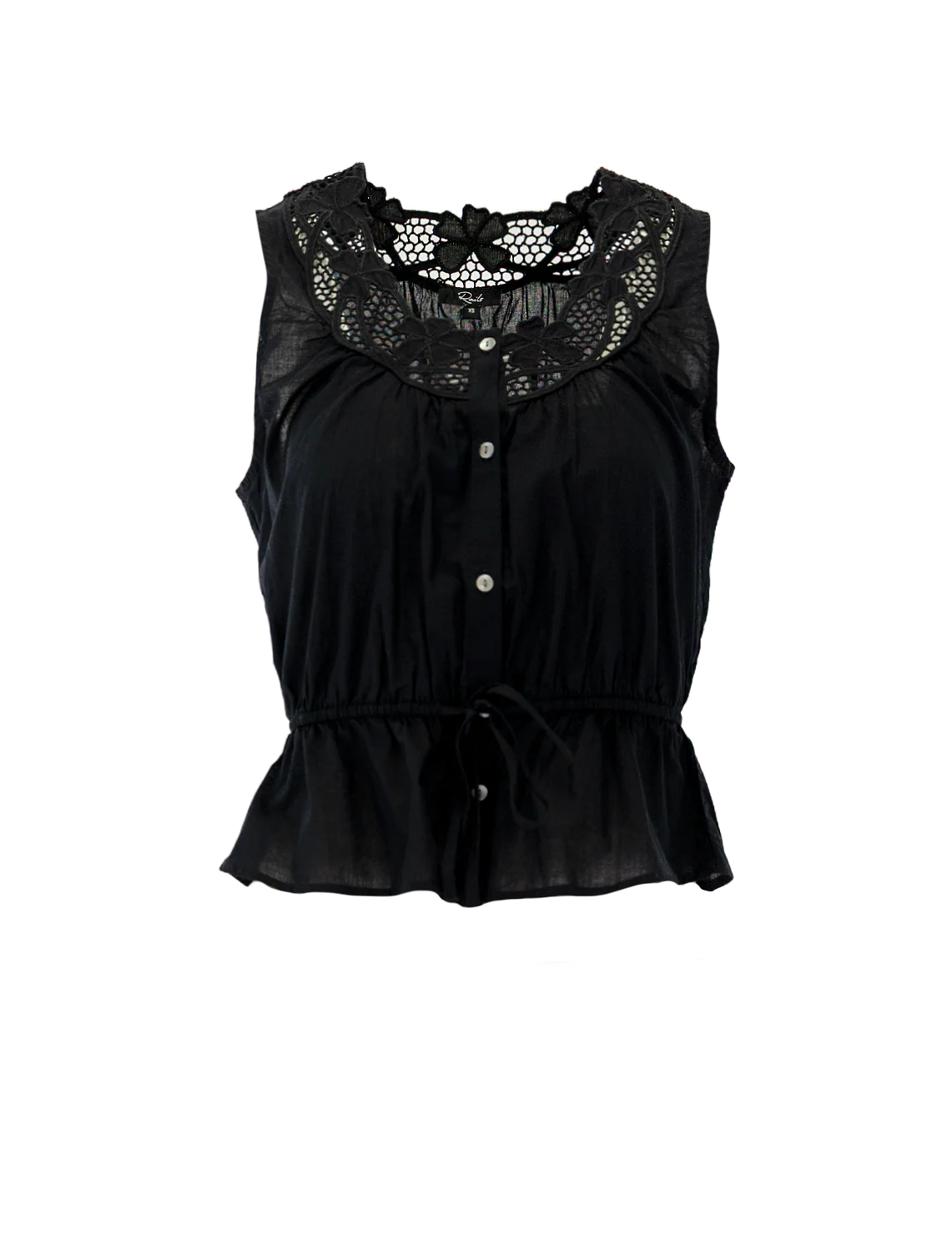 leilani top in black