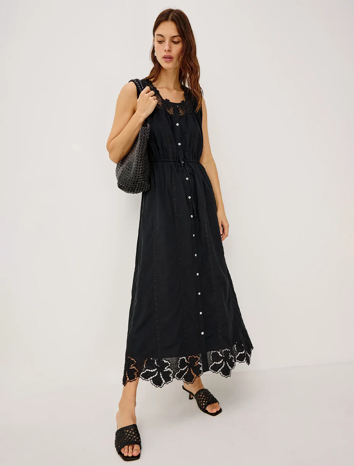 lorina dress in black - Image 2