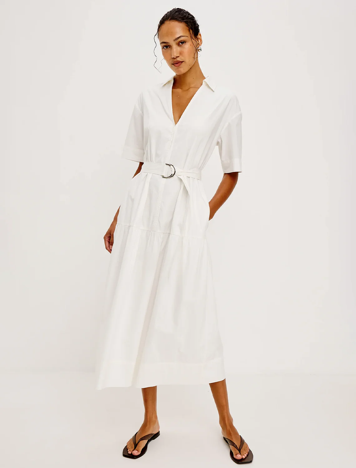 richmond dress in white - Image 2