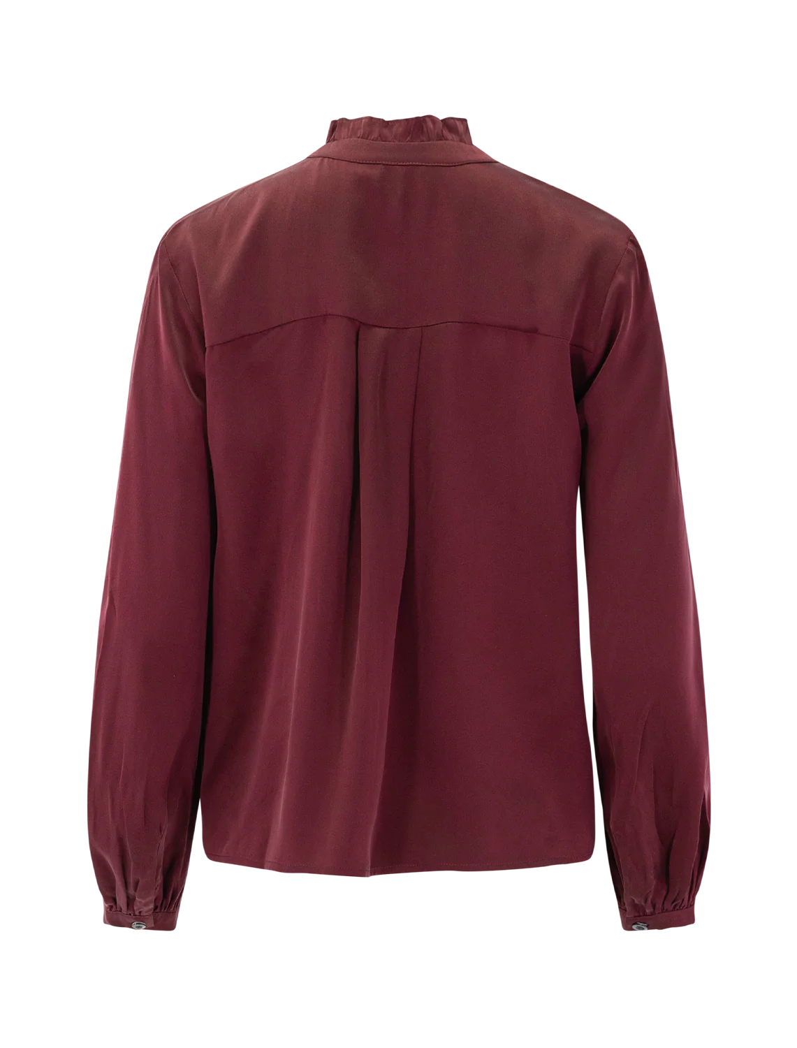 sien blouse in garnet - Image 3