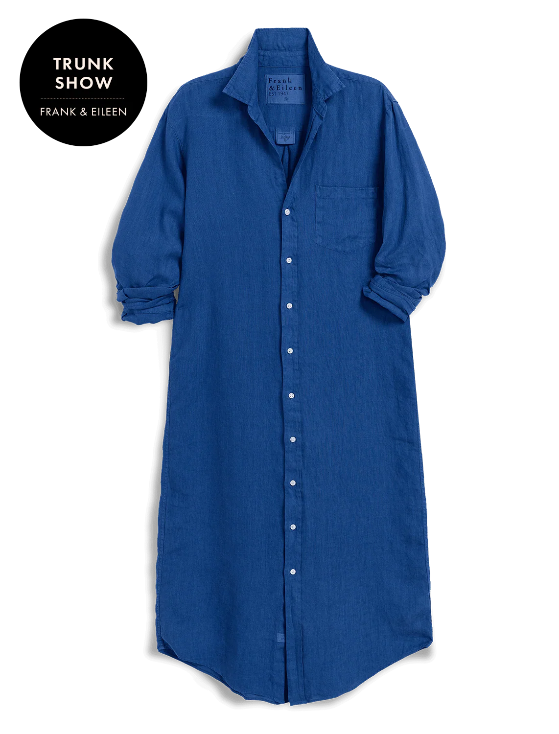 rory in cabo blue linen - Image 4