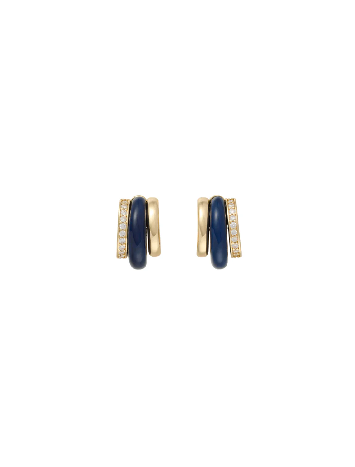 the stone huggie in lapis