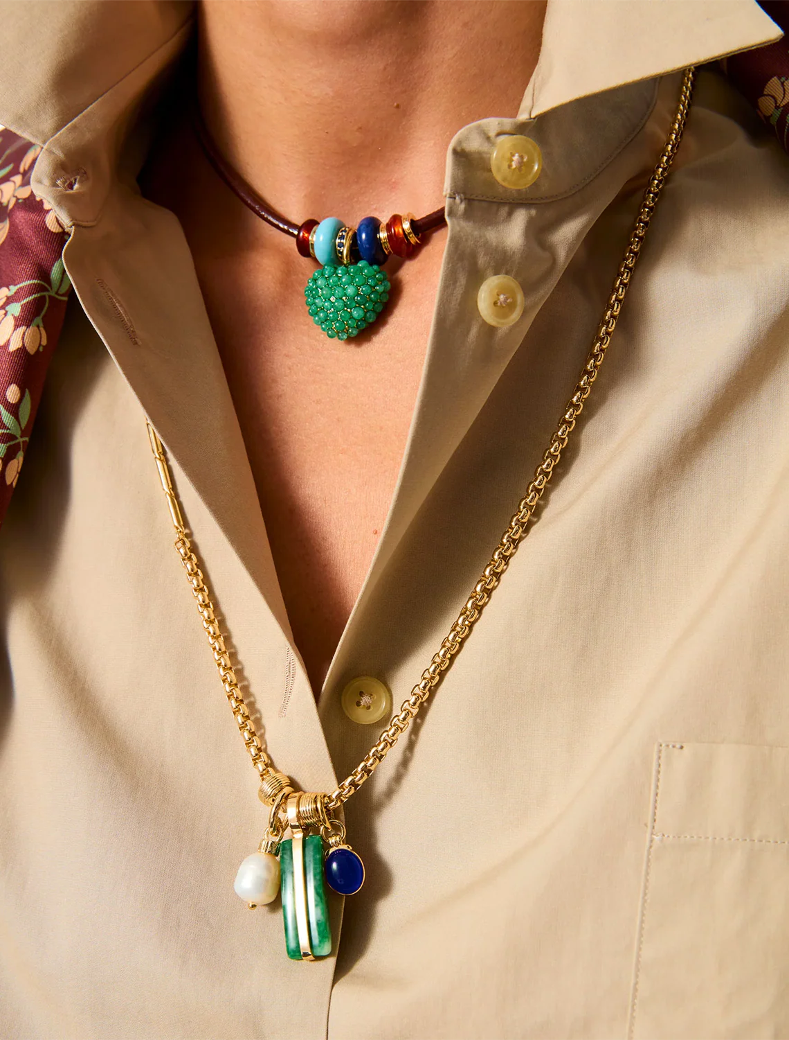 the stone bar pendant - Image 2