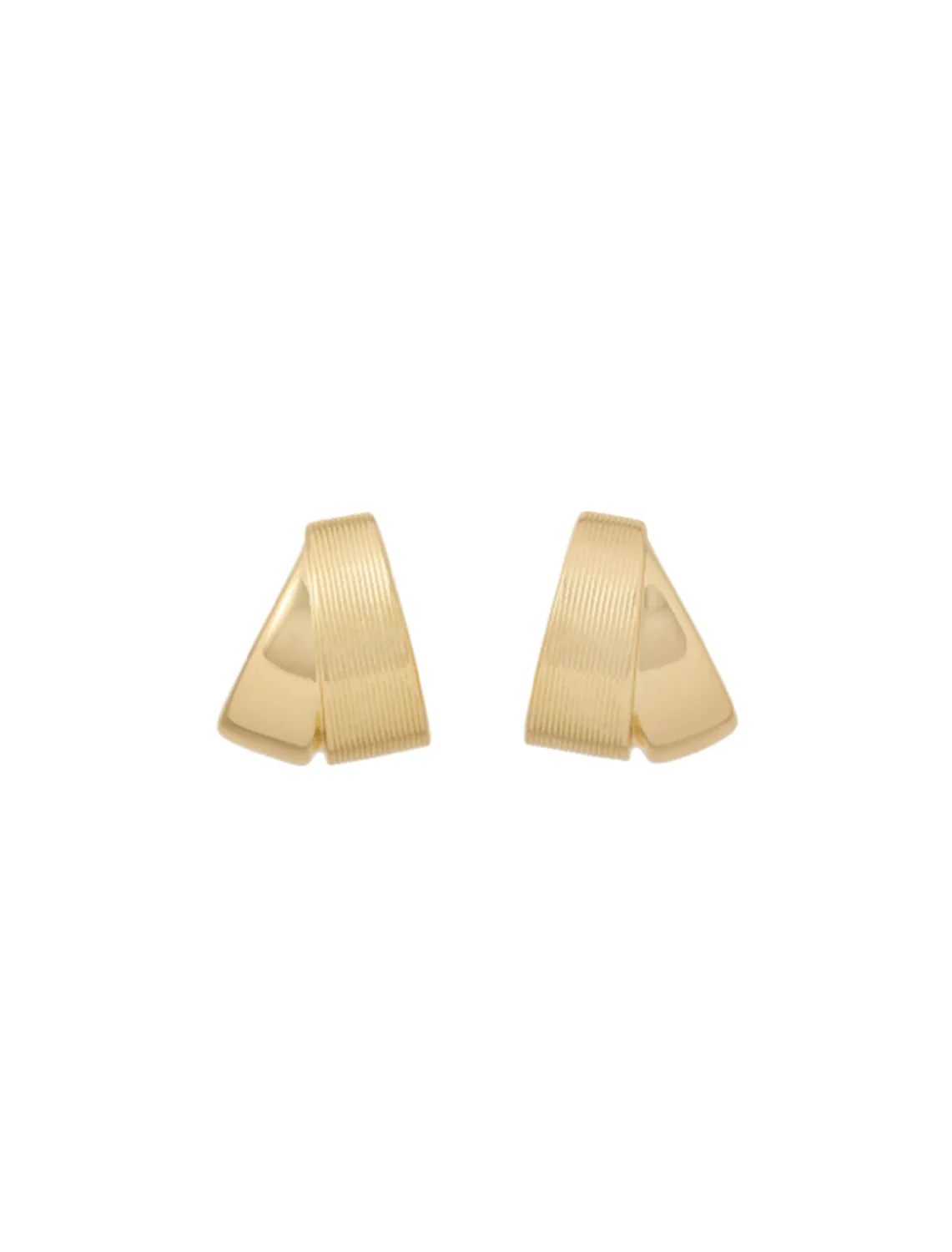 florentine double hoop earrings