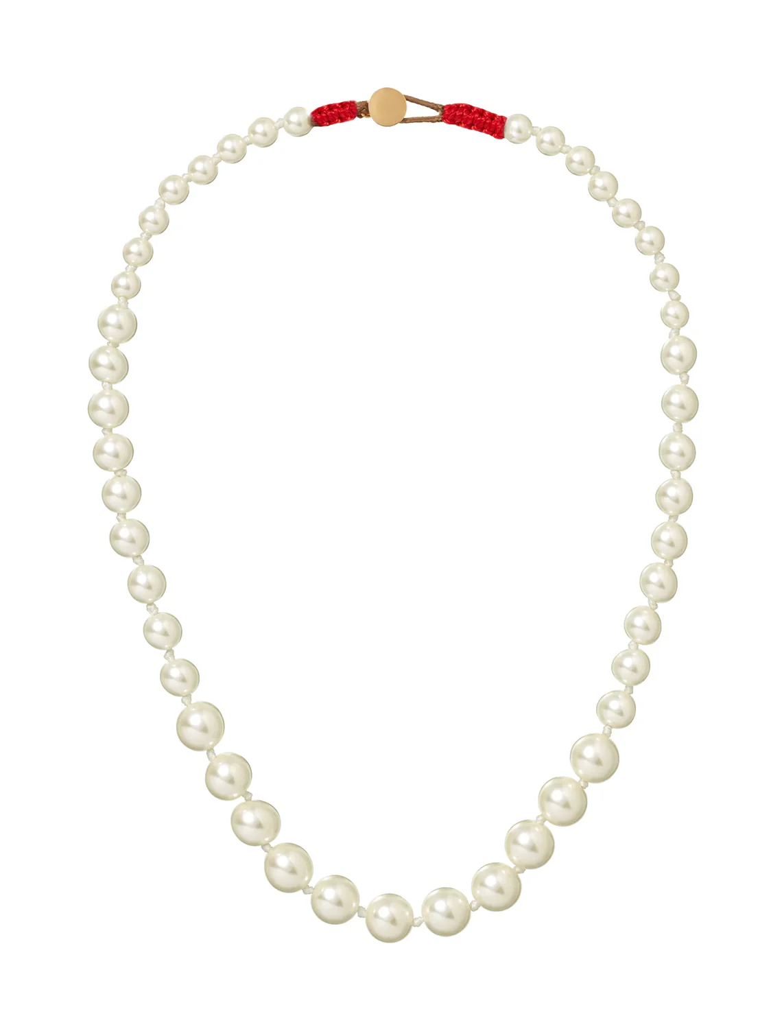 the graduated pearl necklace