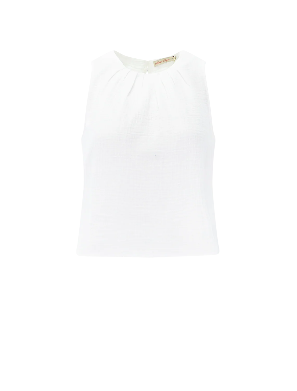 serena tank in white