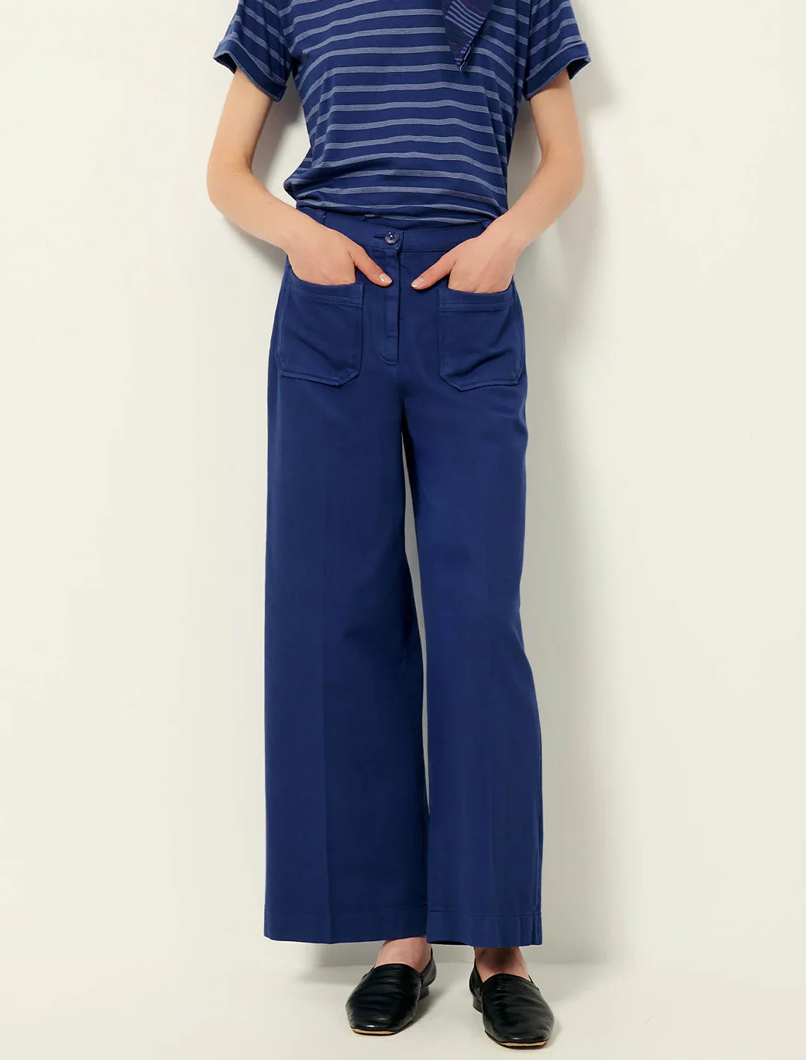 aldricks pants in blue - Image 2