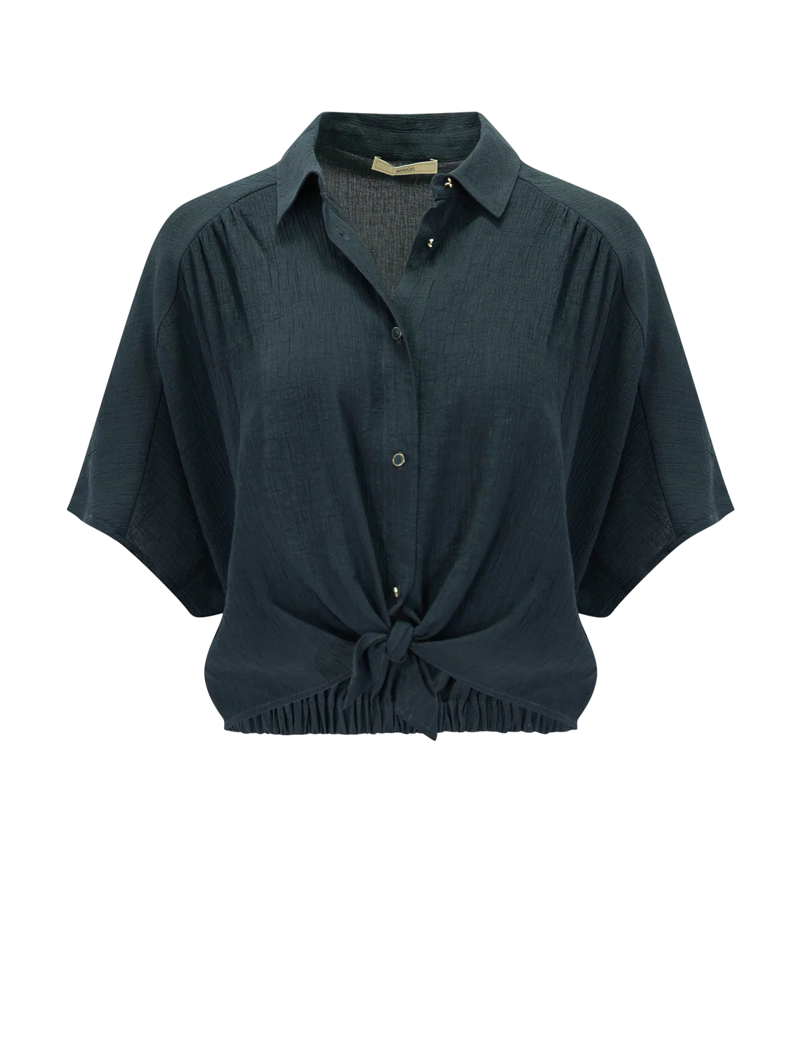 alfassa top in smoke green