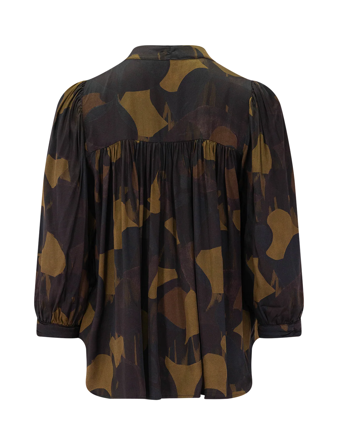 lylist blouse in moss utamika - Image 3