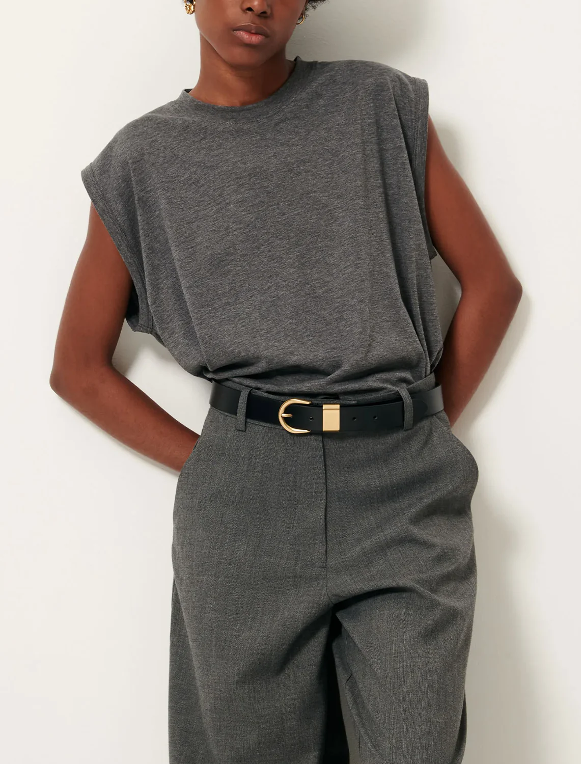 miloa belt in black - Image 2