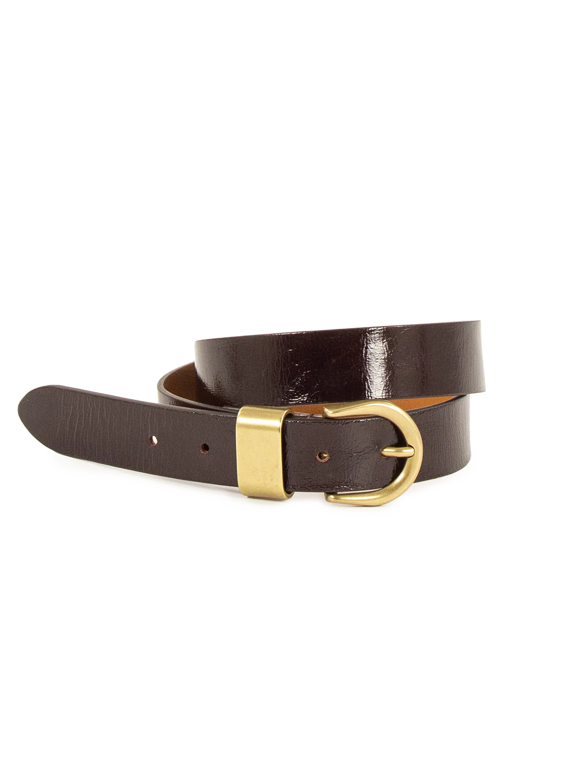 miloa p belt in browny