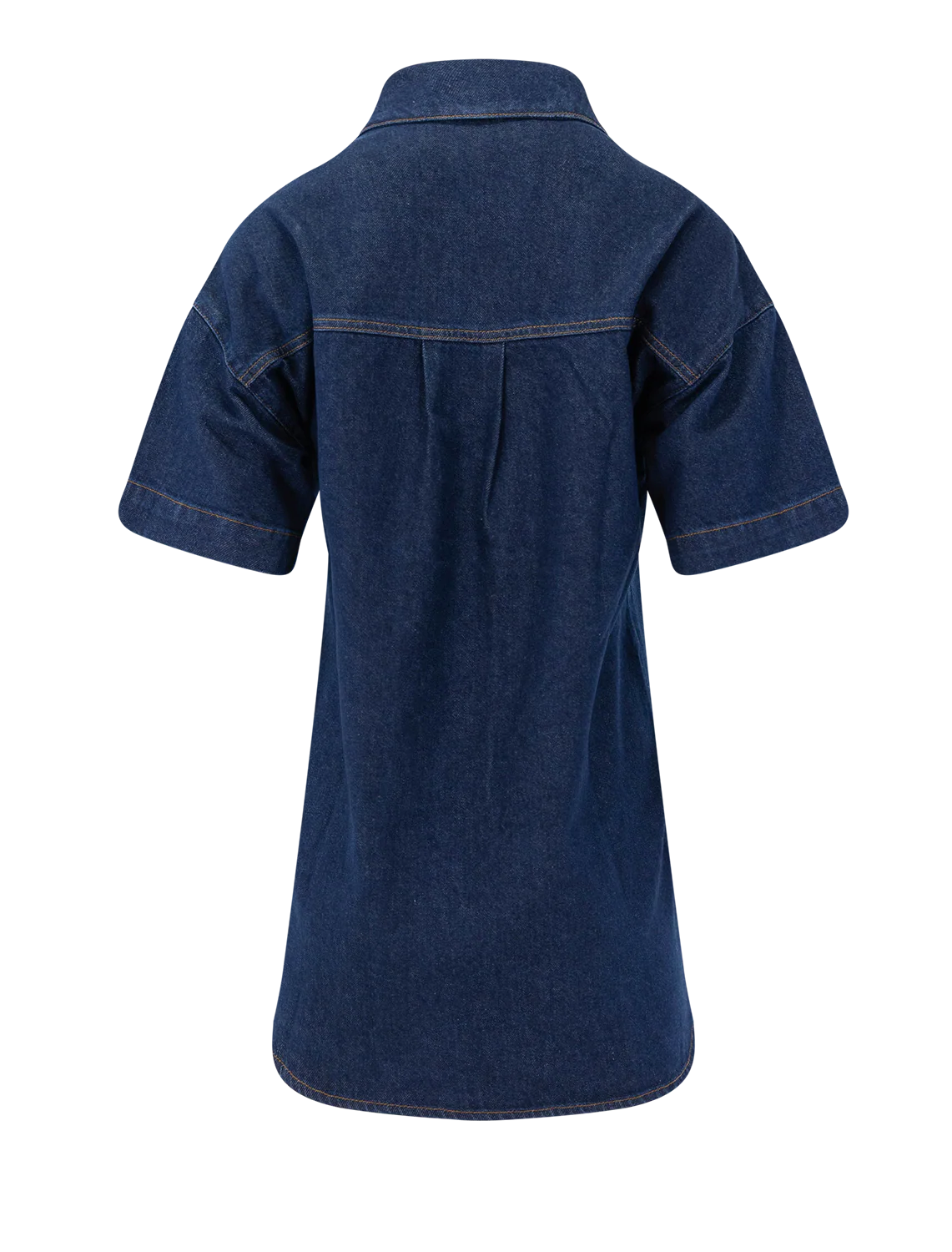 nimaya dress in blue denim - Image 3