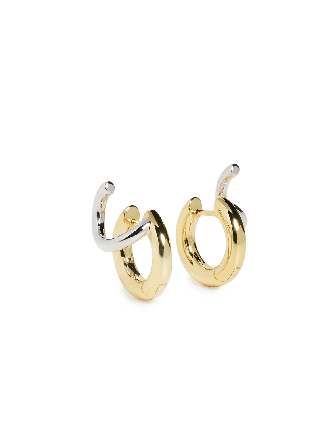 super katerina two tone hoops