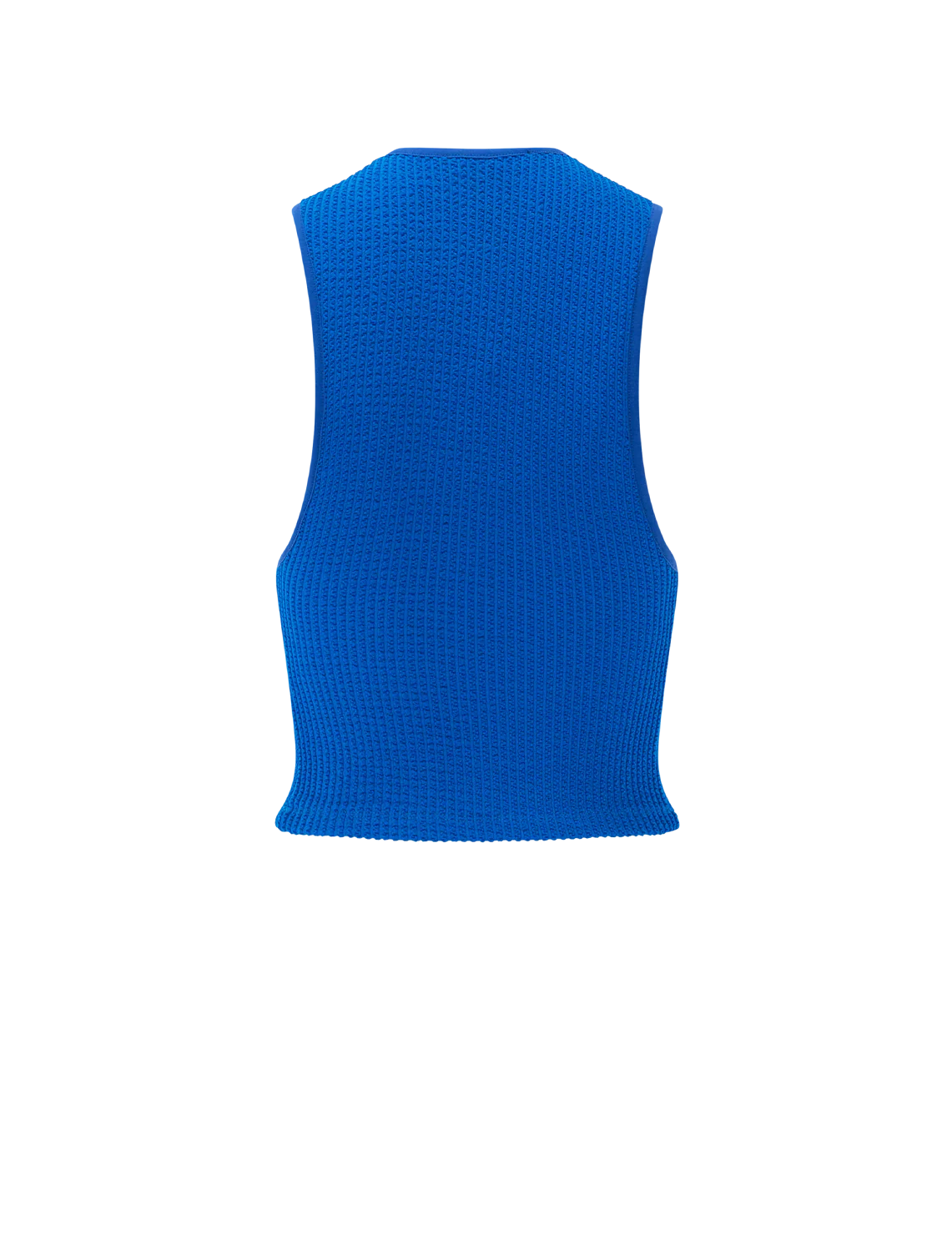 muscle rib tank in aegean blue - Image 3