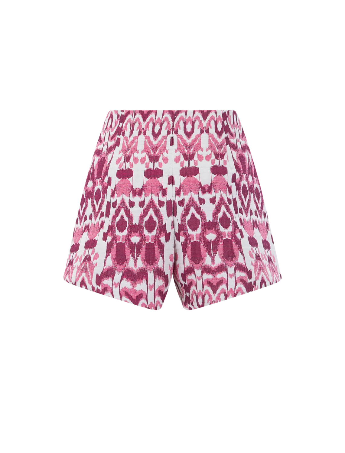 tap short in raspberry jacquard - Image 3