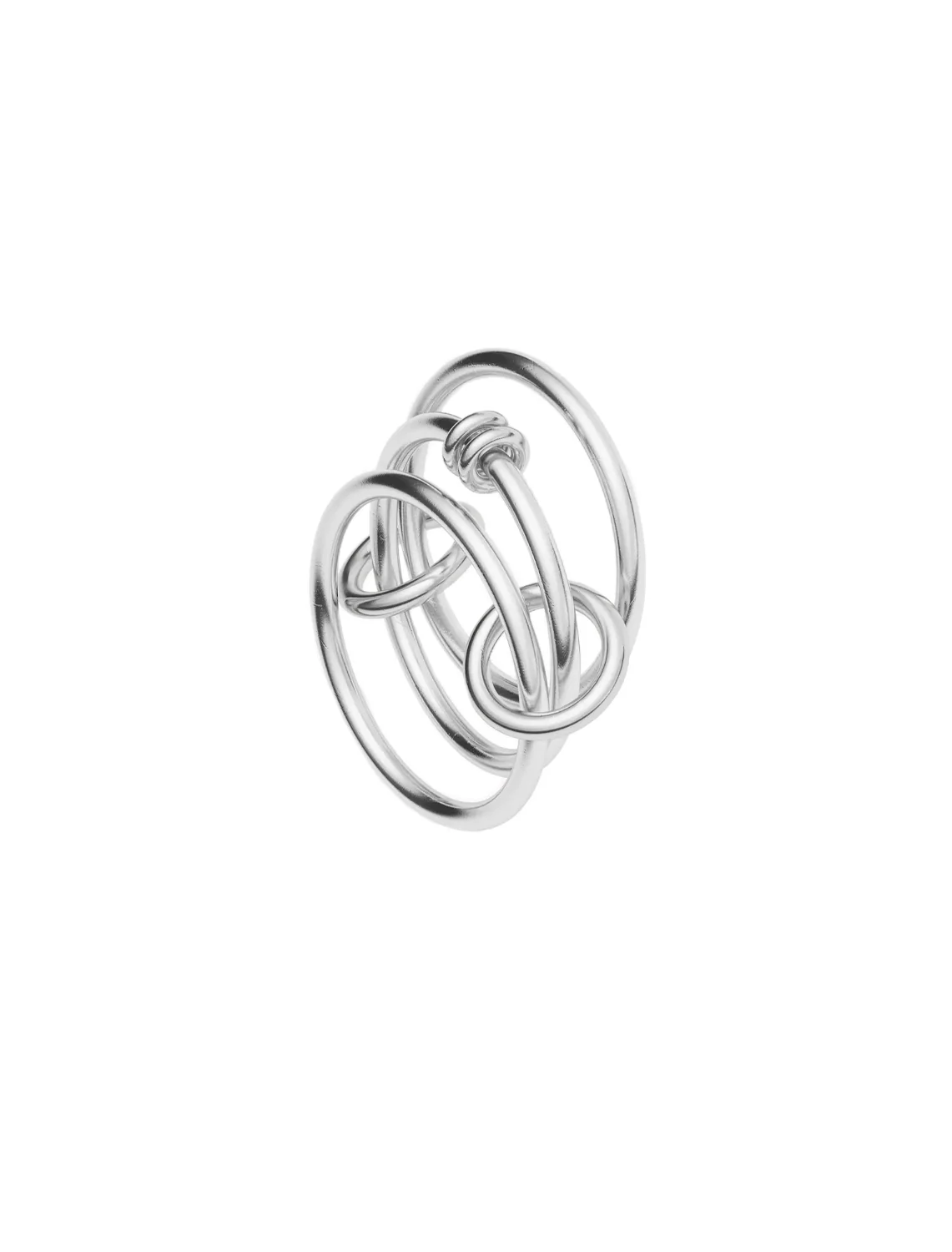 acacia silver ring - Image 3