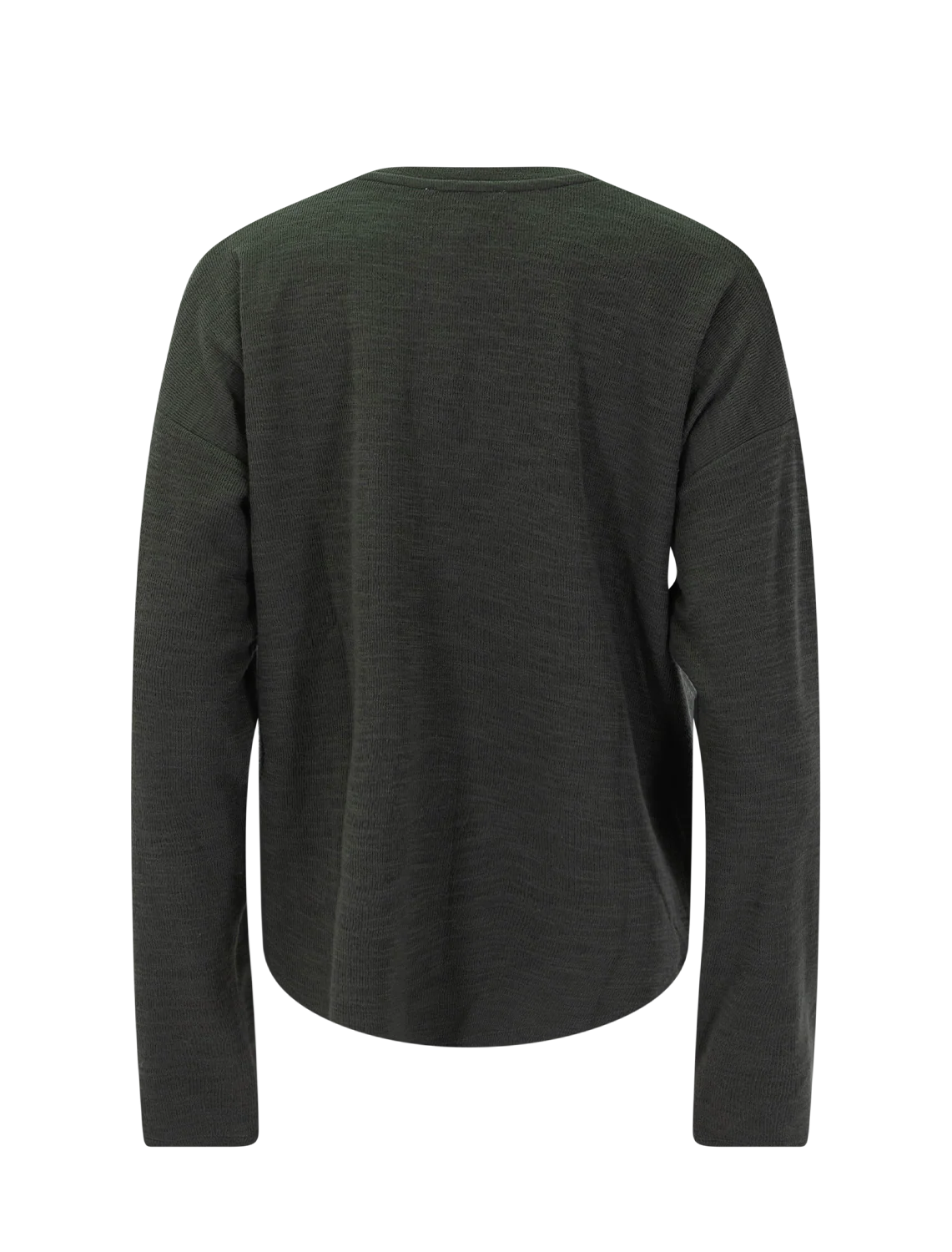 callista long sleeve tee in green spruce - Image 3