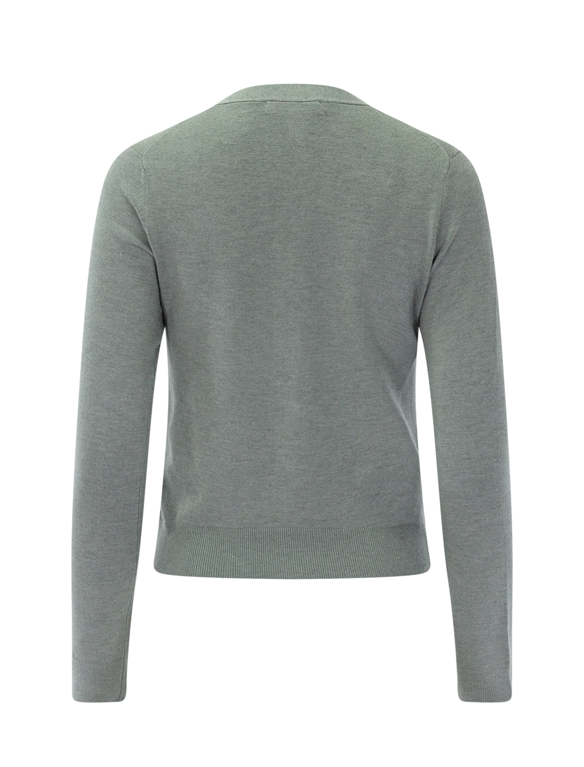 christa cardigan in eucalyptus - Image 3