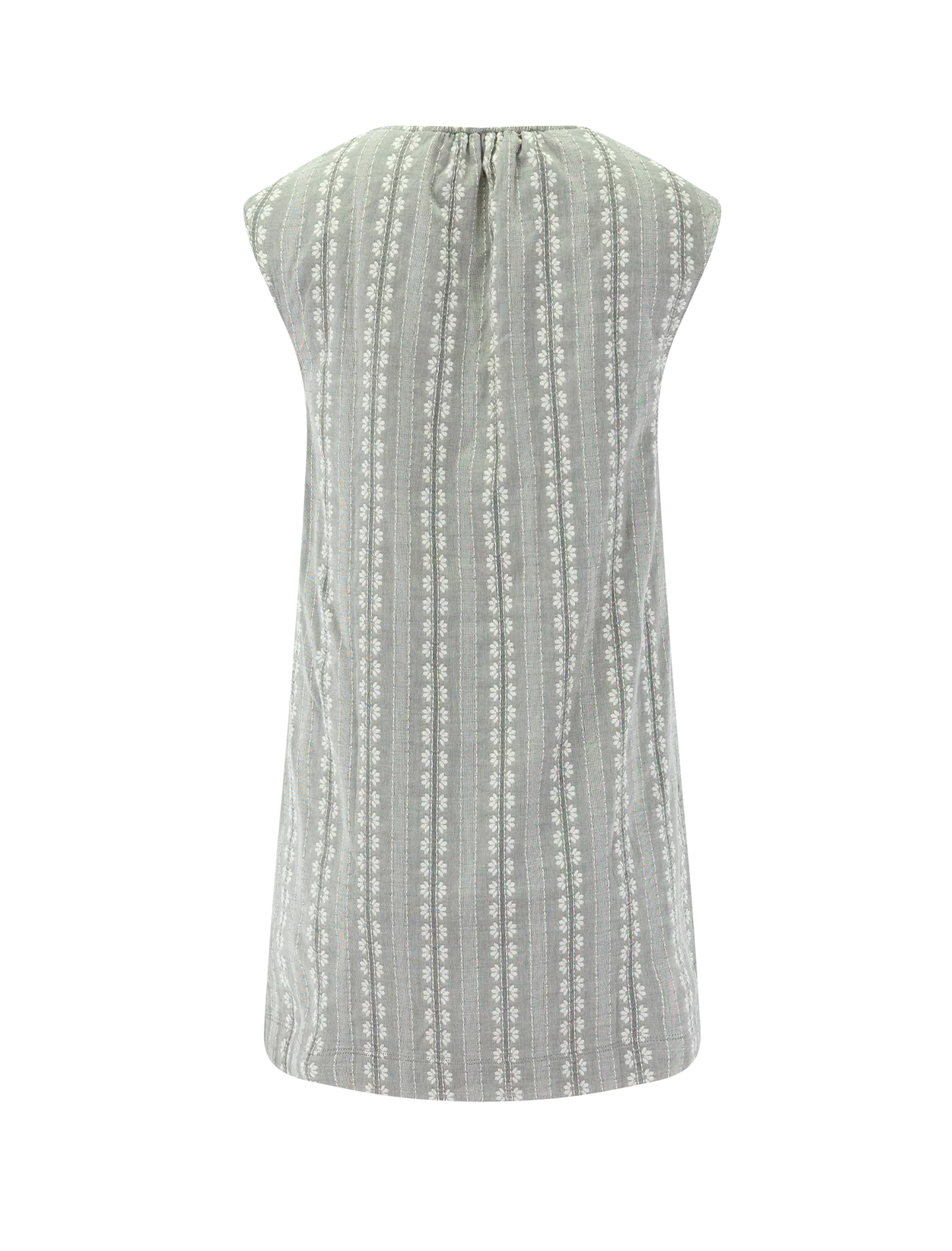 meadow mini dress in eucalyptus - Image 3