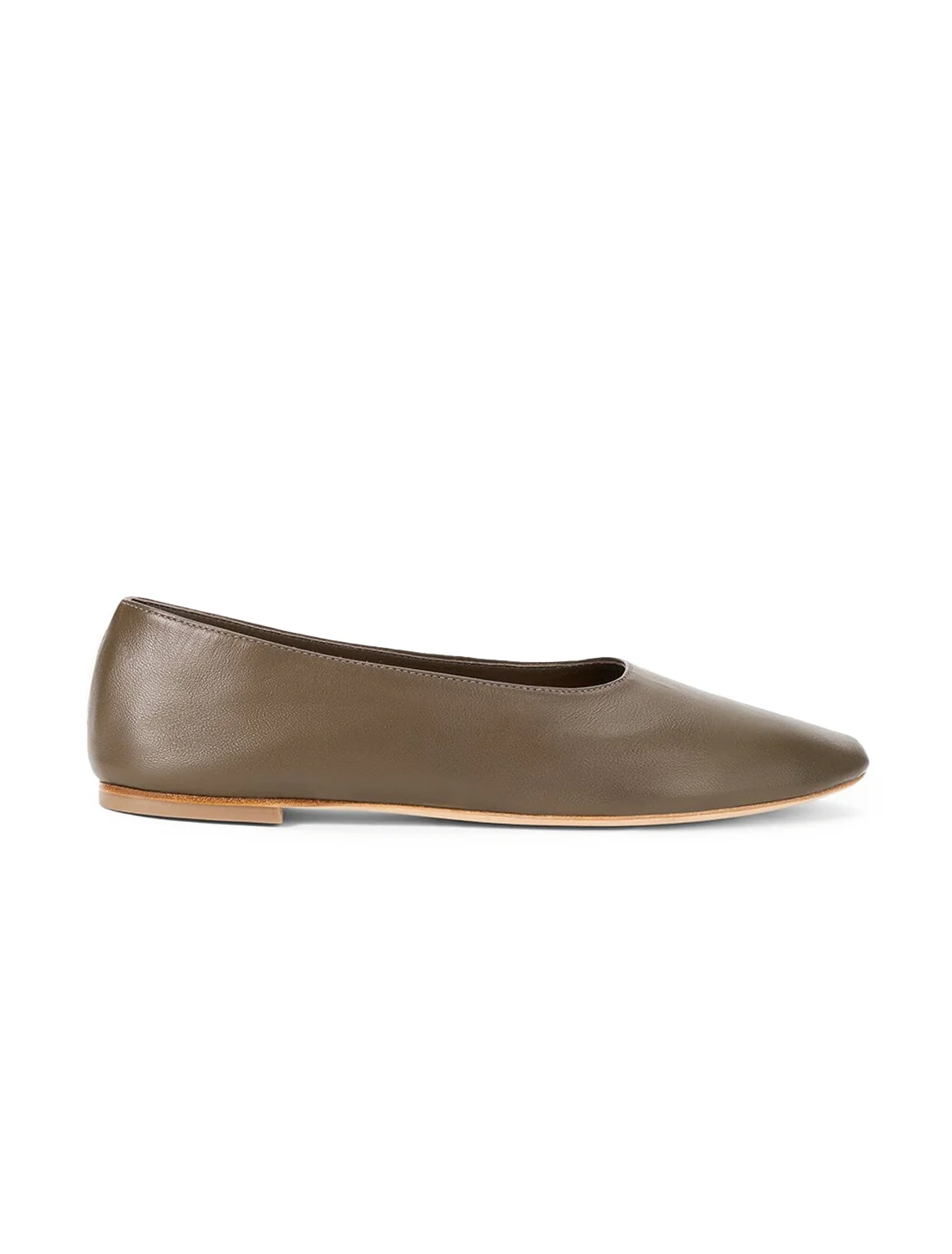 alba ballet flat in truffle - Image 3