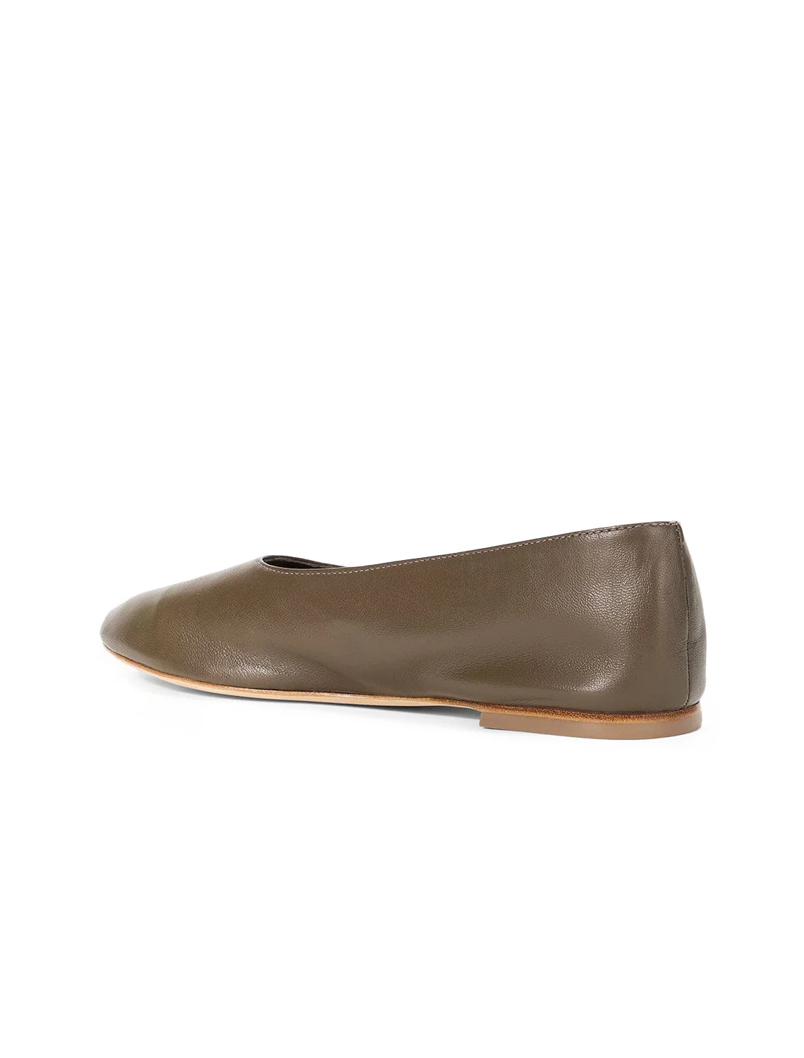 alba ballet flat in truffle - Image 4