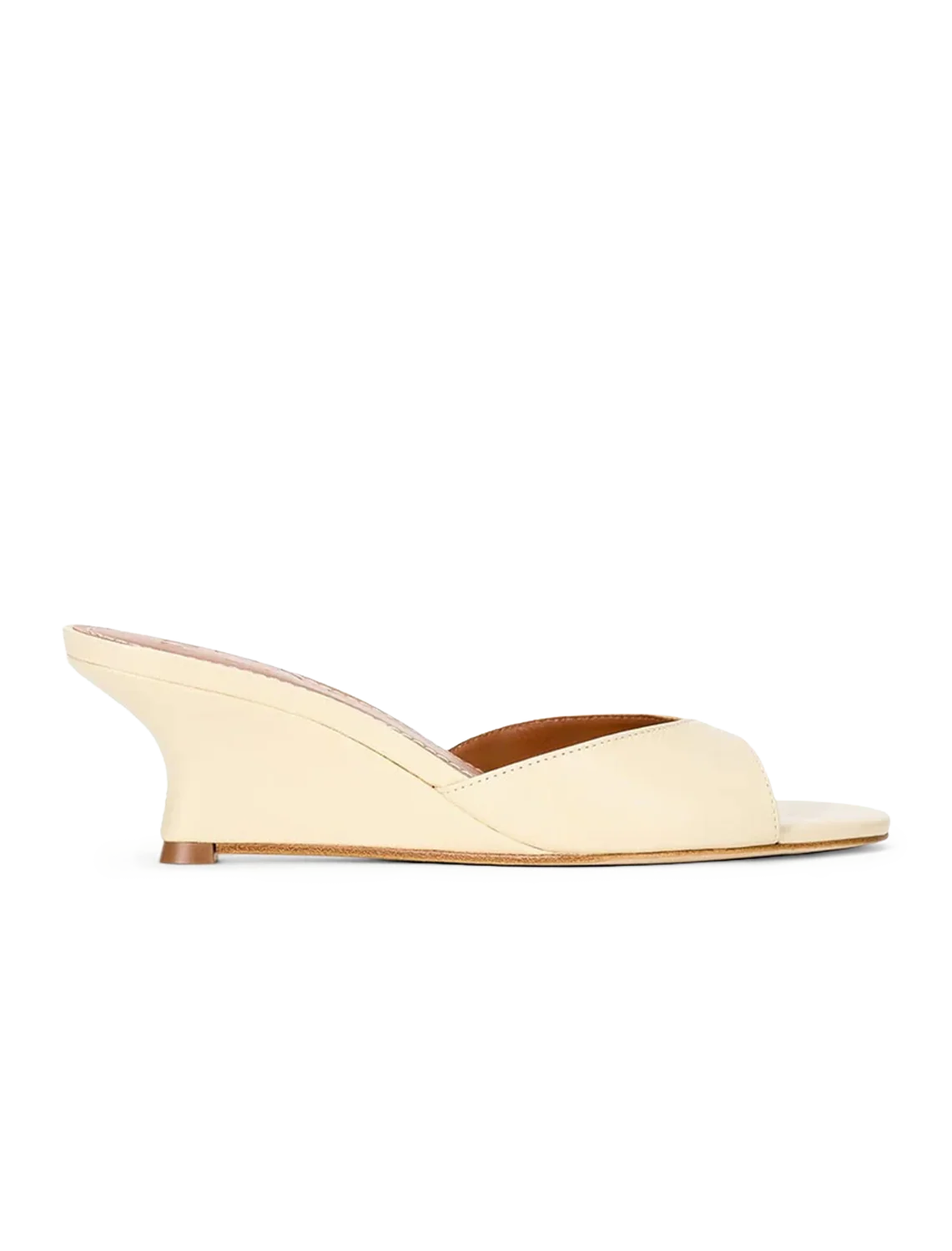 brigitte wedge in cream - Image 3