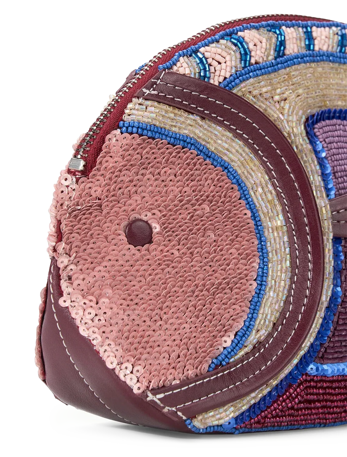 pesce ultraviolet beaded clutch - Image 4