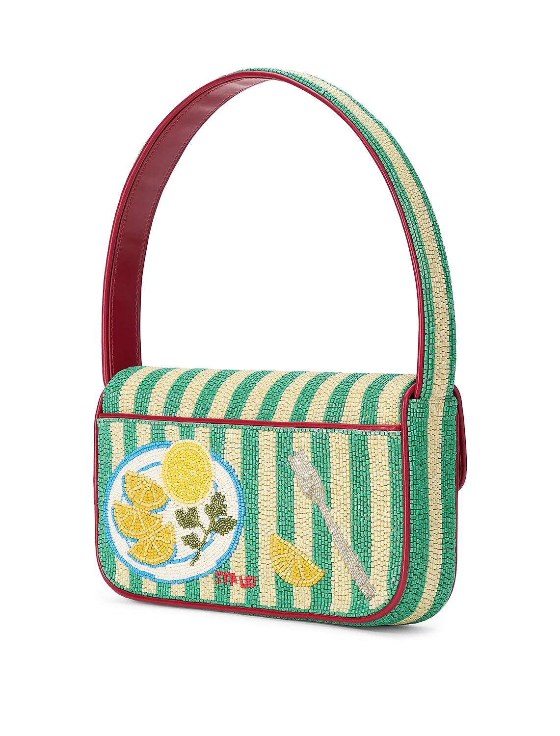 summer lobster tommy beaded bag - Image 2