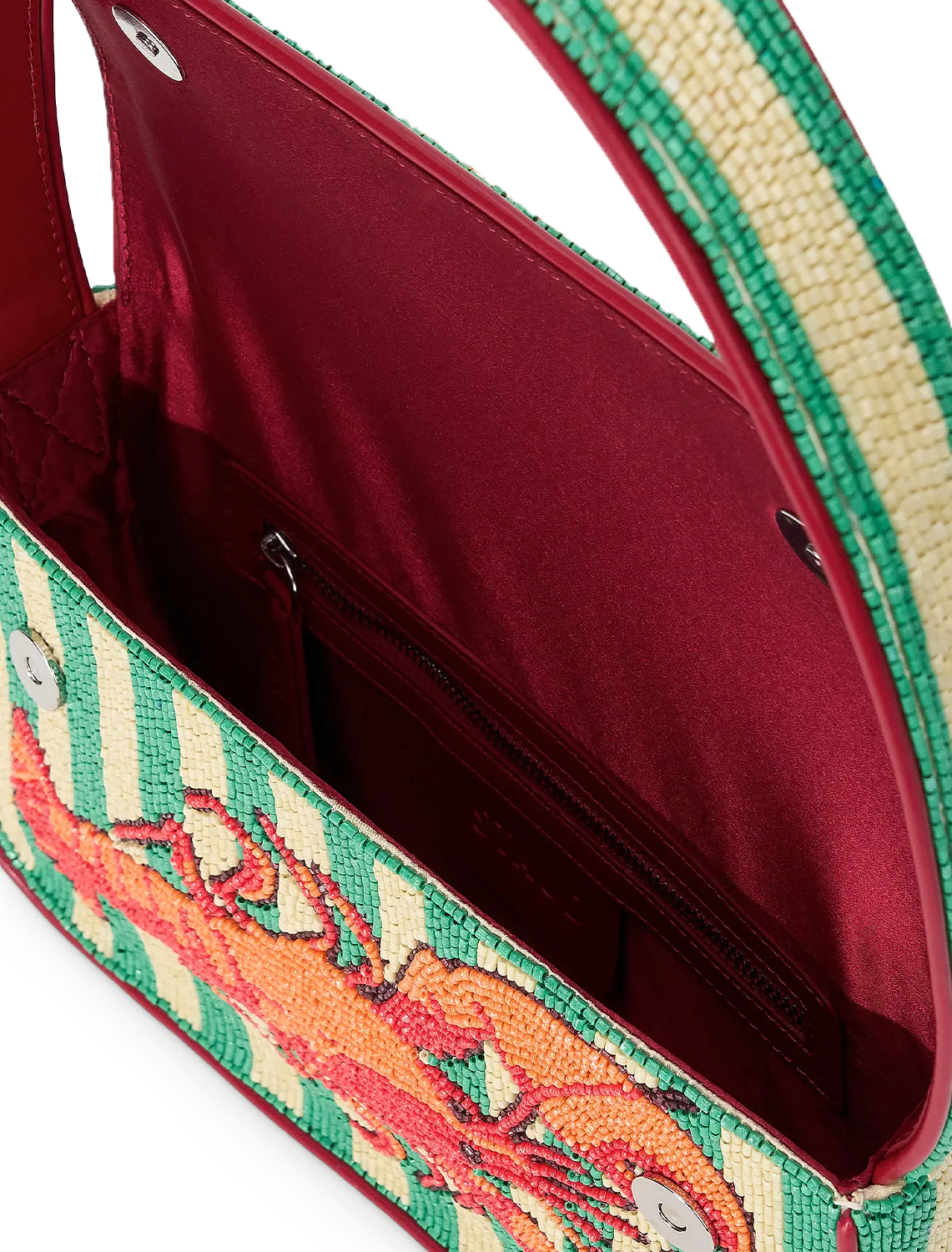 summer lobster tommy beaded bag - Image 3