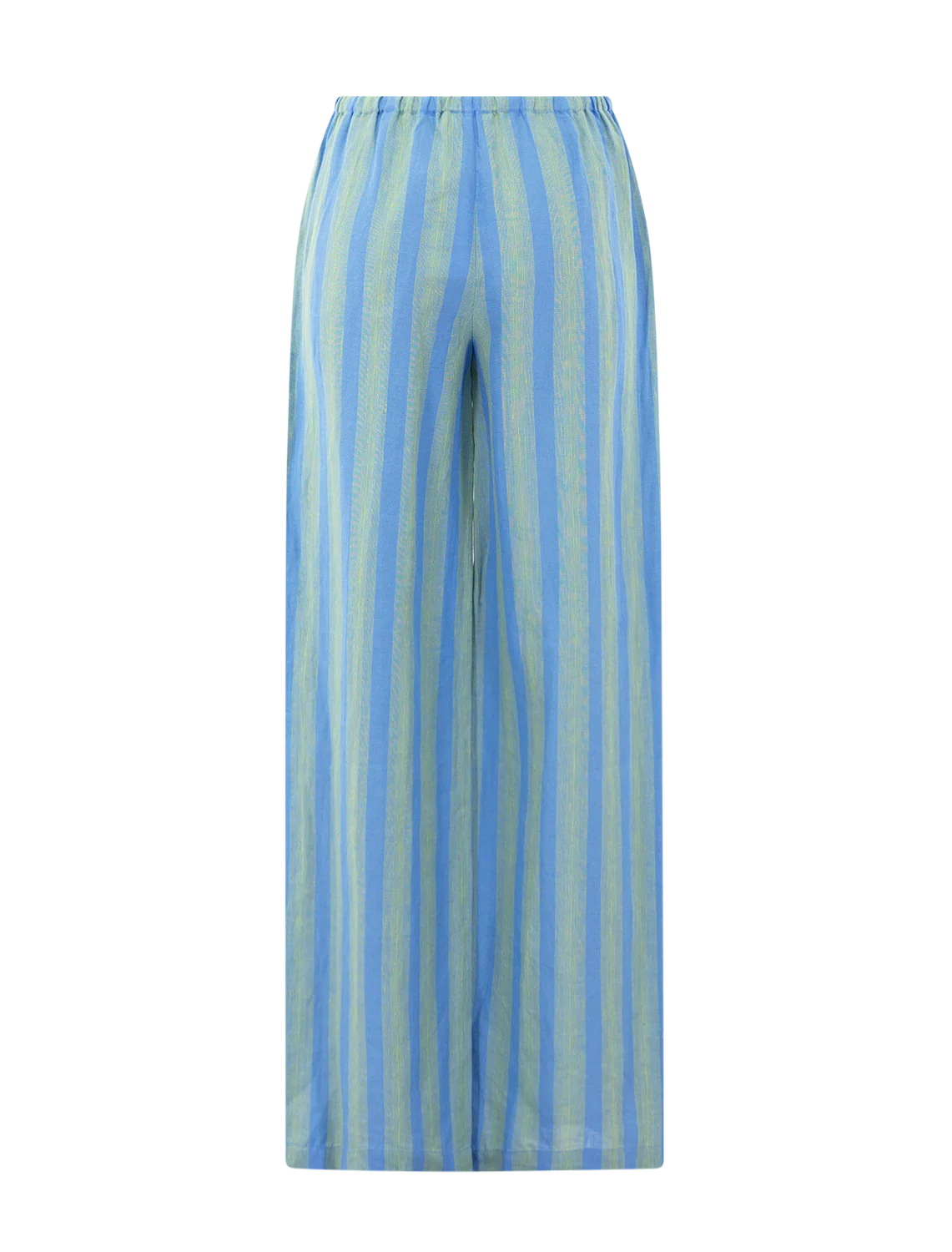 mateo pant in linen seaport stripe - Image 3