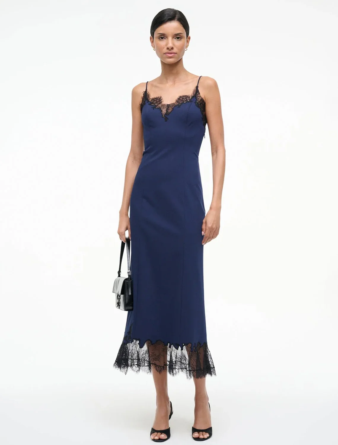 nadia dress in navy - Image 2