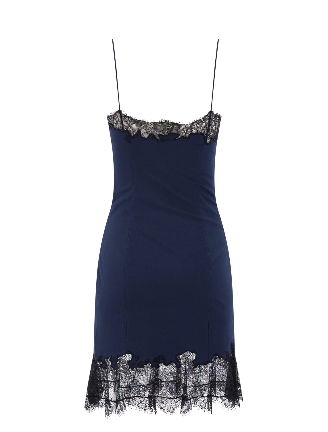 nadia mini dress in navy - Image 3