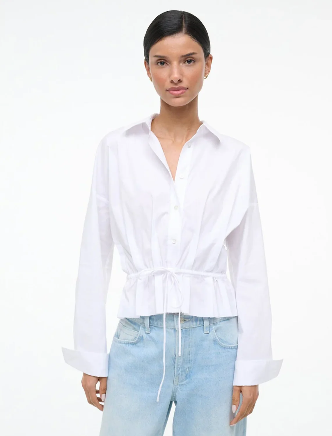 primrose shirt in white - Image 2