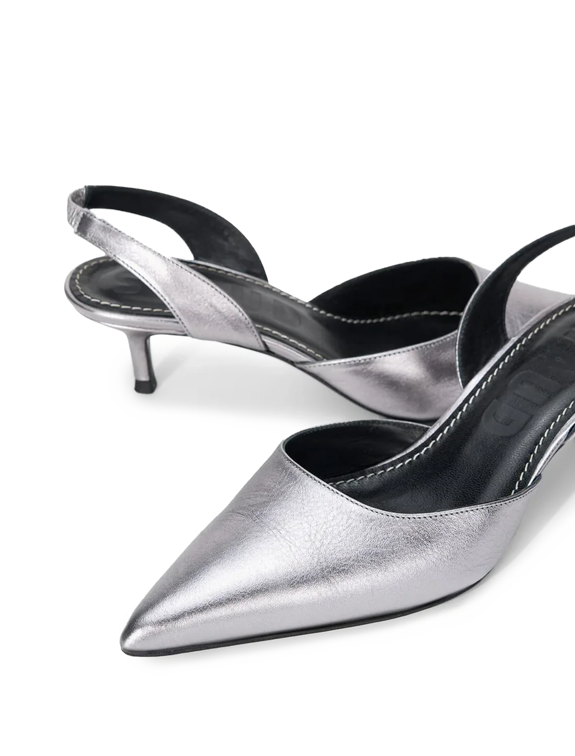 sebastian slingback in pewter - Image 4