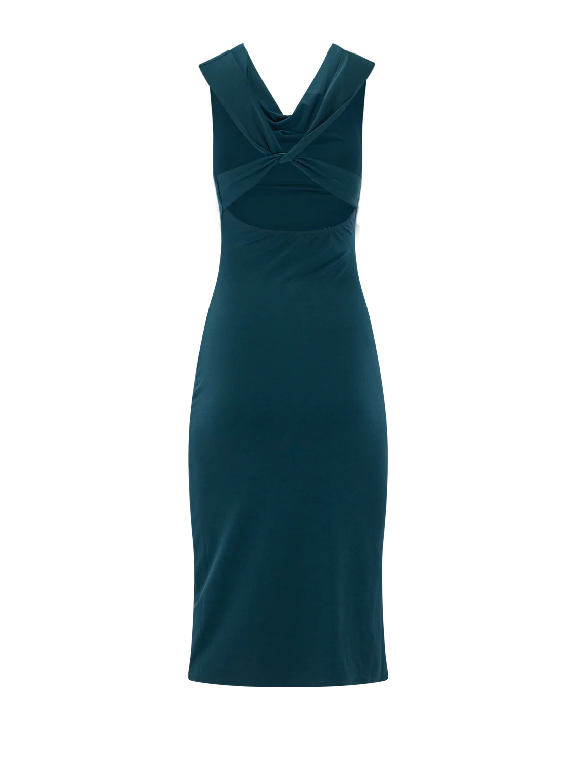 kalina dress in midnight teal - Image 3