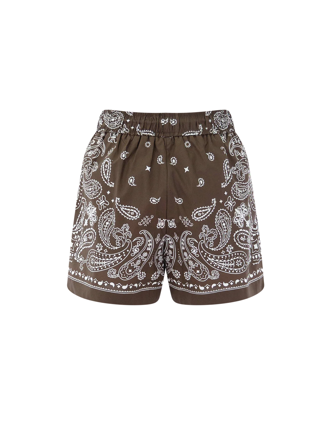 bahia shorts in chocolate bandana - Image 2