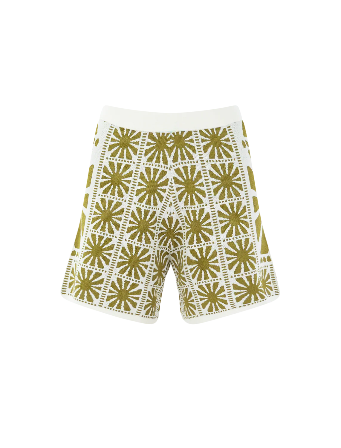 batista knit shorts in olive