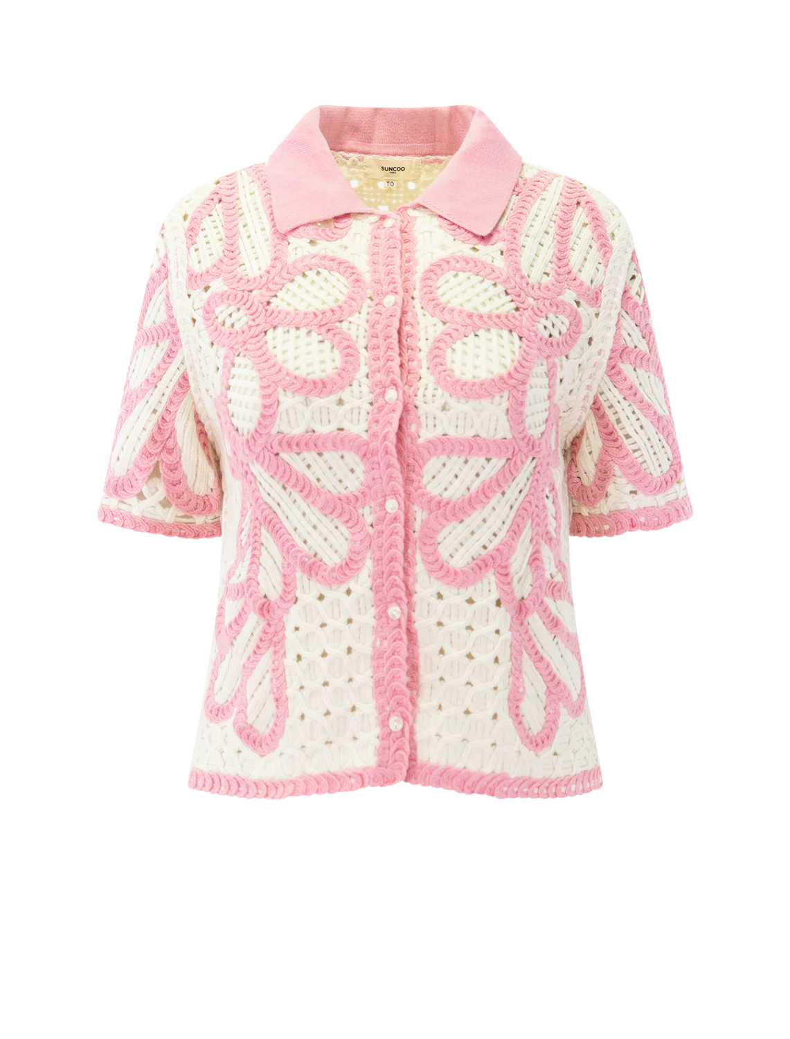 gavrili knit top in rose