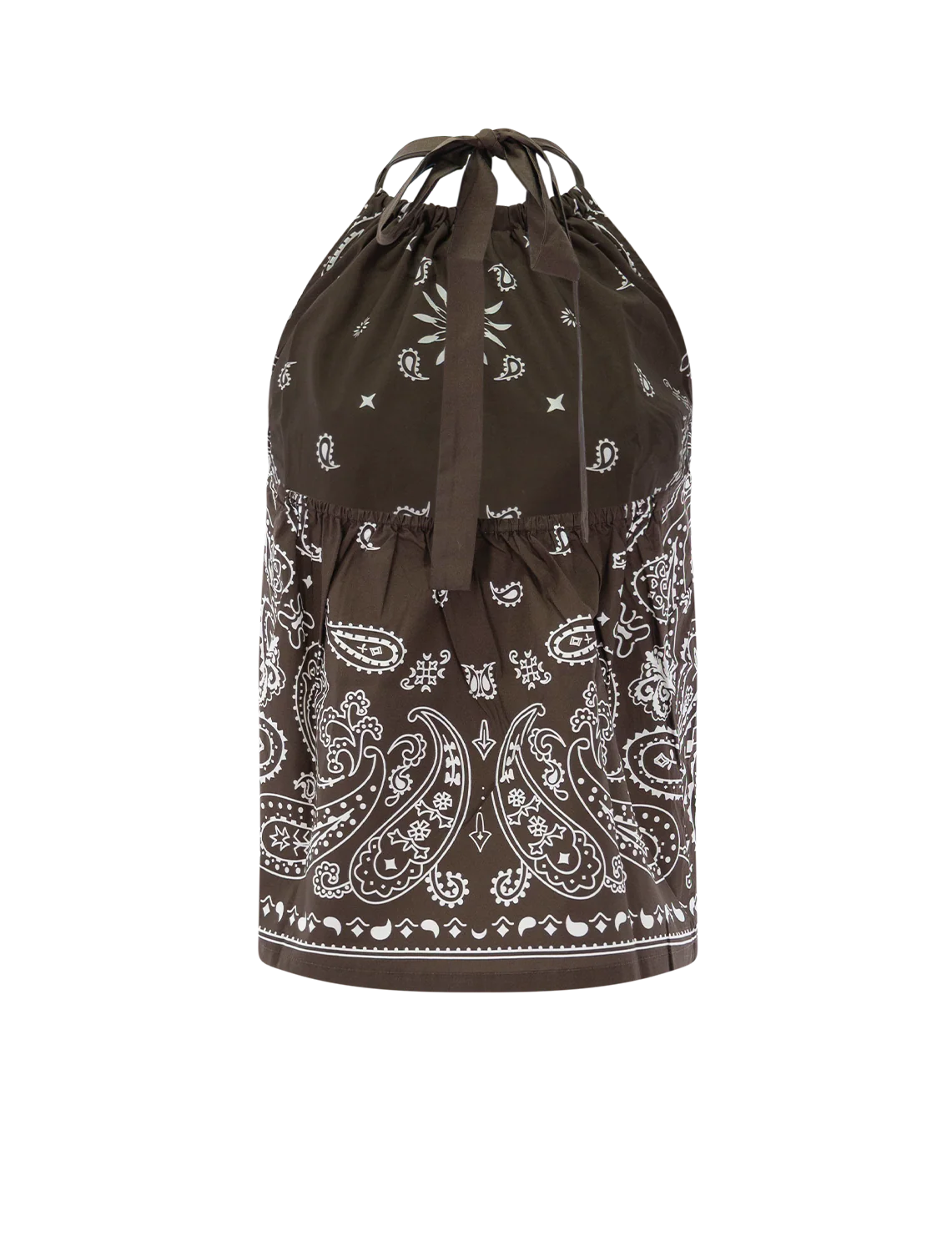 looka tank in chocolate bandana - Image 3