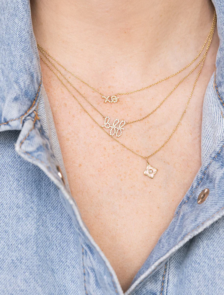 xo script necklace - Image 2