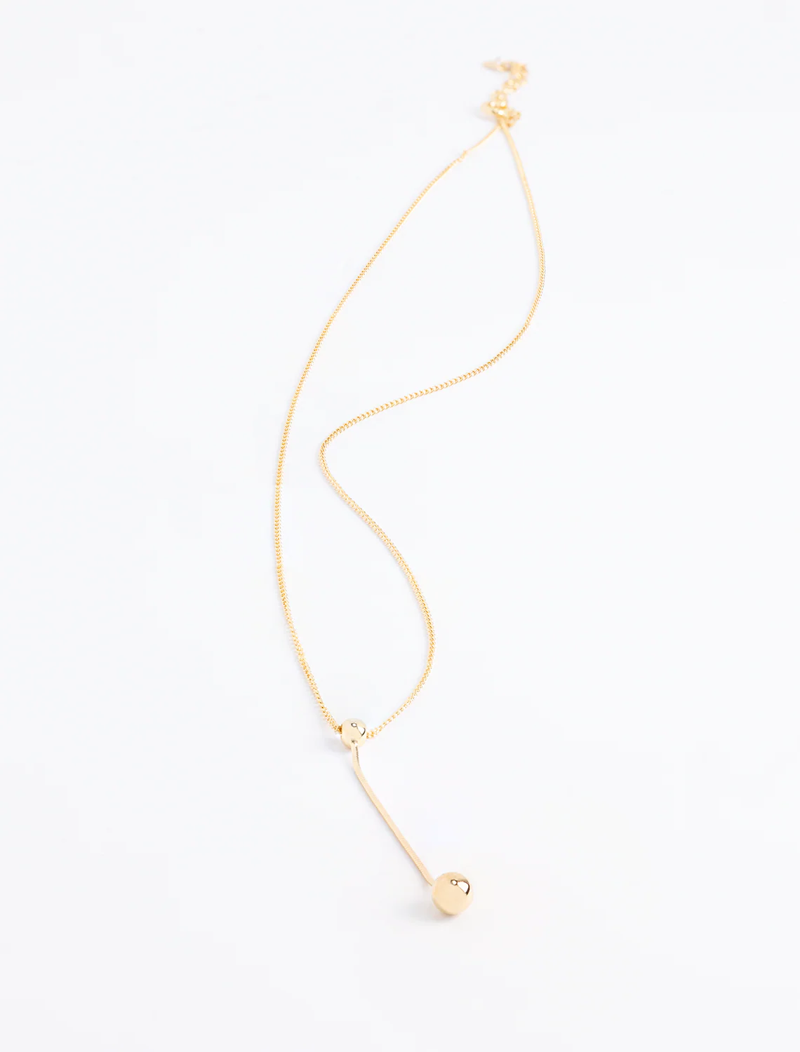 ball and chain pendant necklace - Image 2