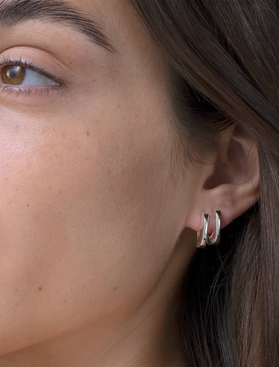 teeni toni hoops in silver - Image 2