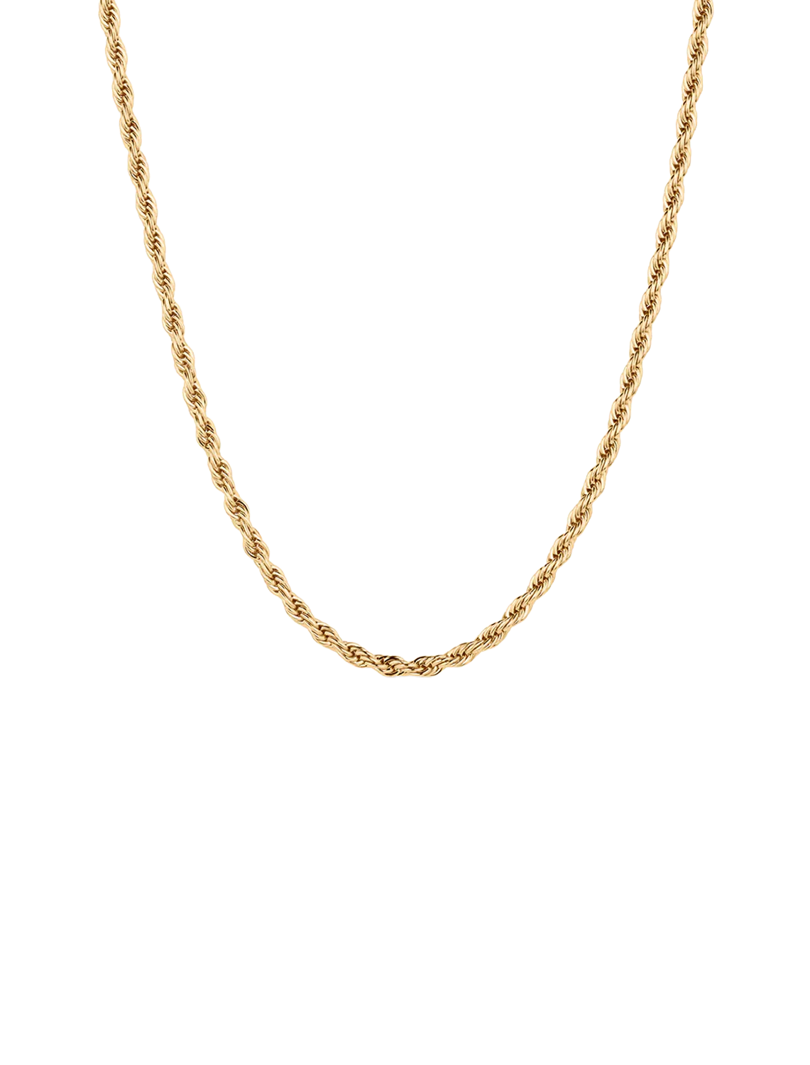 mini bowie rope necklace