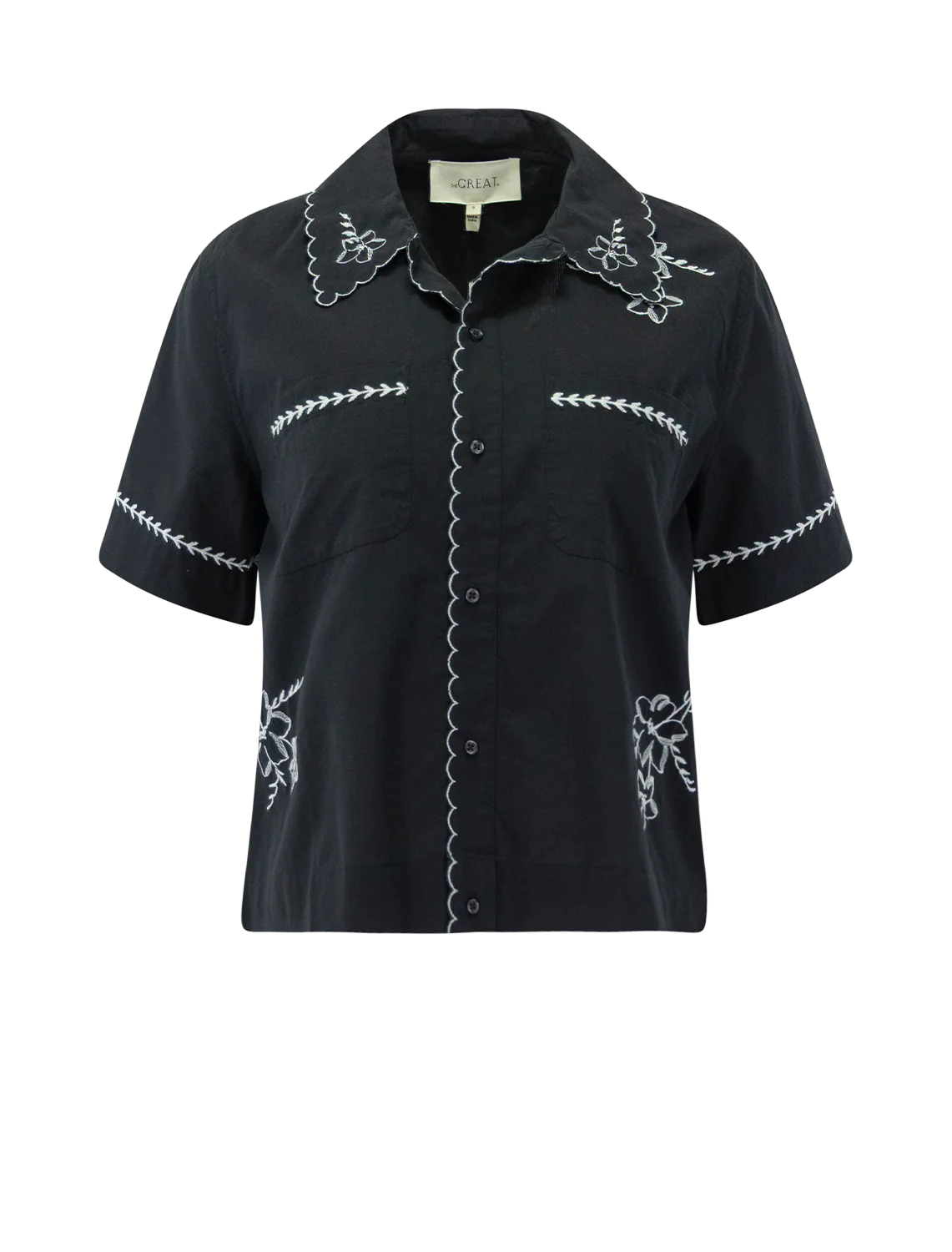 the bowling shirt with hanky panky embroidery