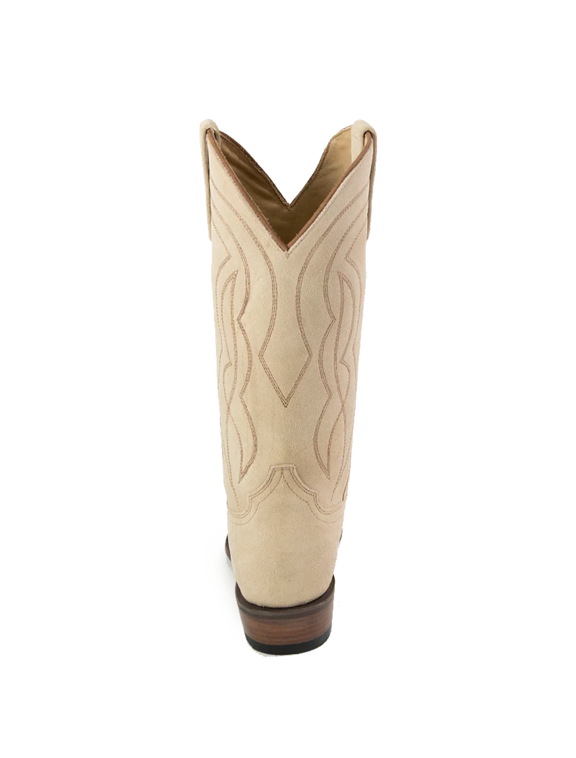 the stetson cowboy boot in pearl suede - Image 4