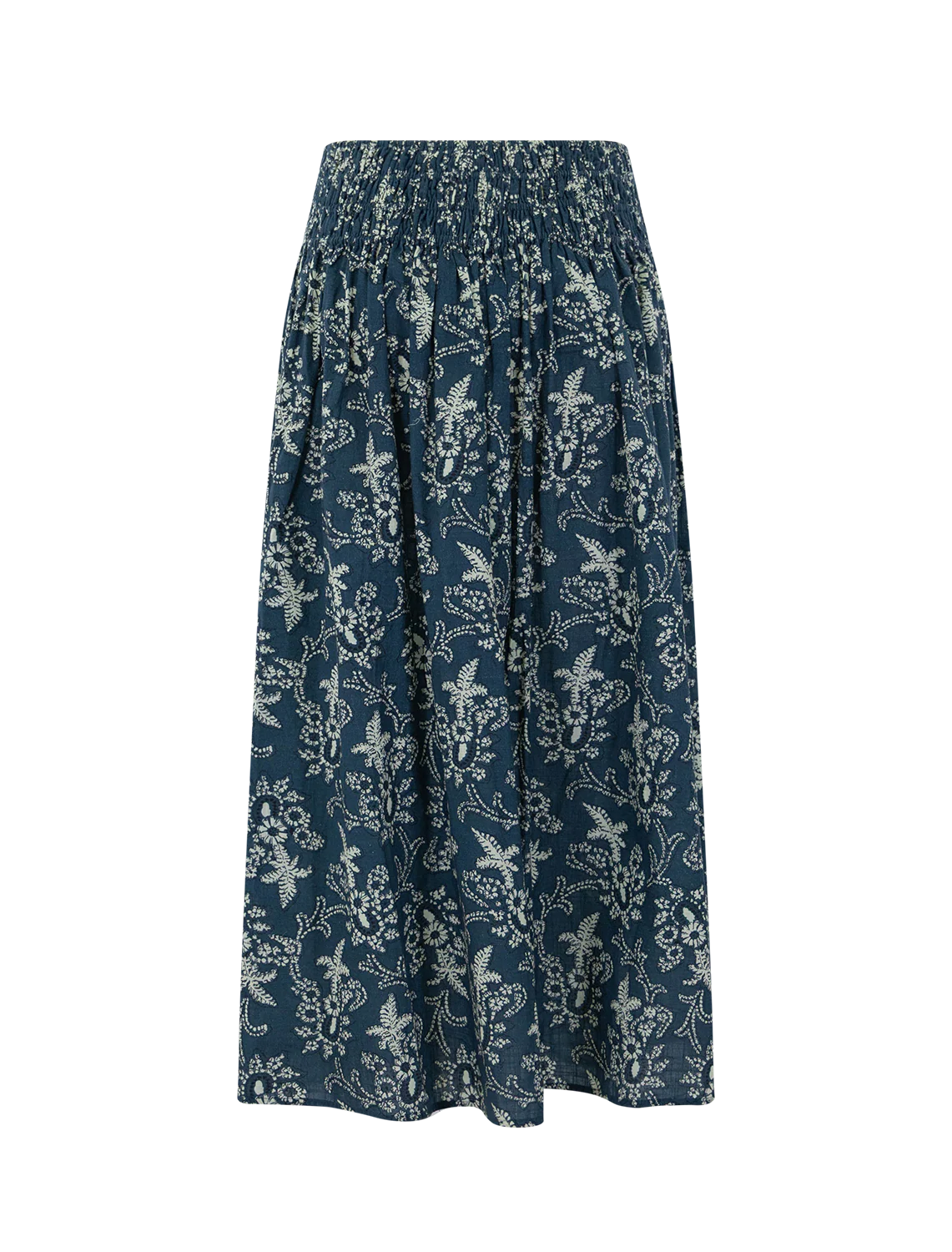 the viola skirt in indigo bandana print - Image 3