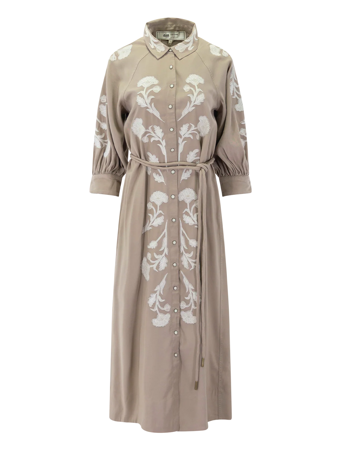 the western embroidered herd dress