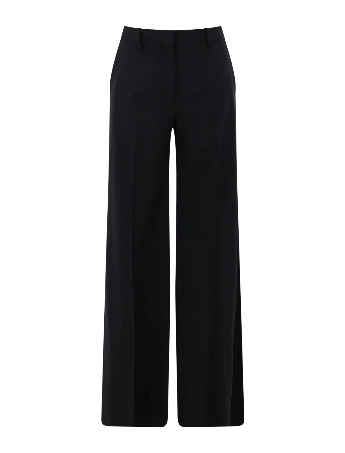 fluid flare pant in black